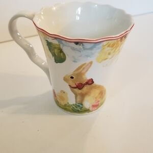Secret Garden Spring Blooms Coffee Cup Porcelain